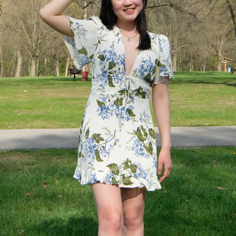 Reformation Mya Dress Riviera Size 6